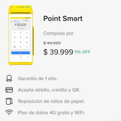 Foto de Lector de Tarjetas de Mercado Pago